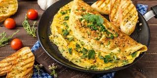 Omelette au fromage
